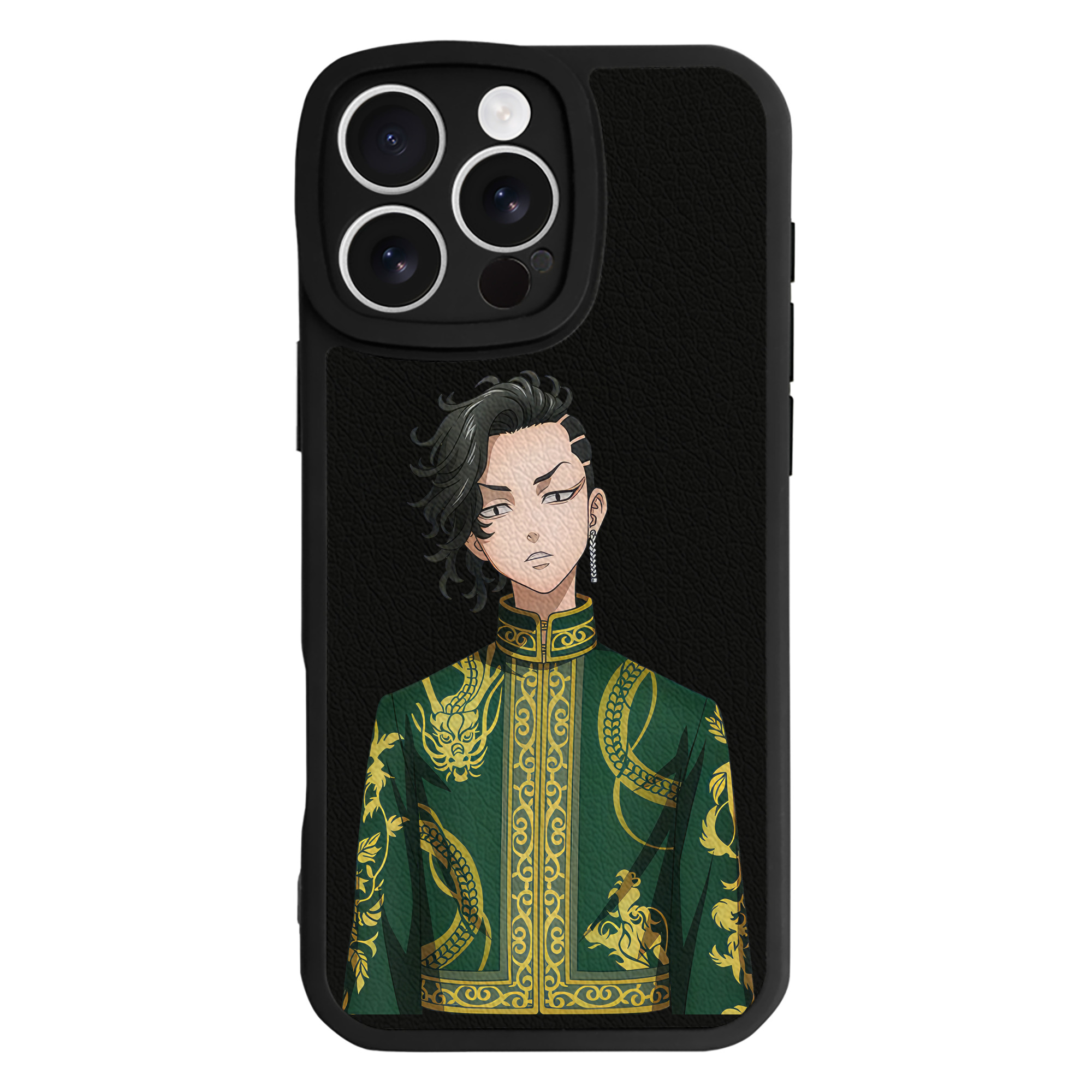 （画像用） 東京リベンジャーズ Tokyo Revengers 【iPhone 16シリーズ対応】シリコンスマホケース（レザー調） 材質：シリコン